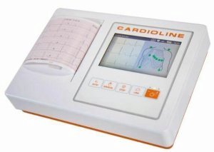 3/6-канальный электрокардиограф Cardioline ECG 100L с интерпретацией 