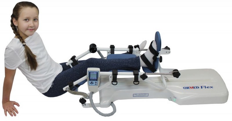 Тренажер Flex 01 для реабилитации коленного и тазобедренного суставов 